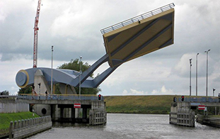 Slauerhoffbrug: Cây cầu biết bay ở Hà Lan