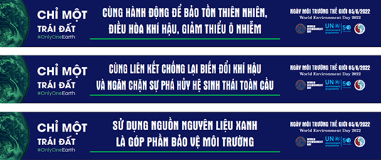 Kỉ niệm 50 năm Ngày Môi trường thế giới