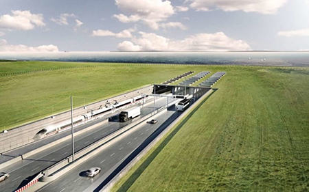 Đường hầm siêu dài dưới đáy biển Baltic nối Đức với Đan Mạch 
