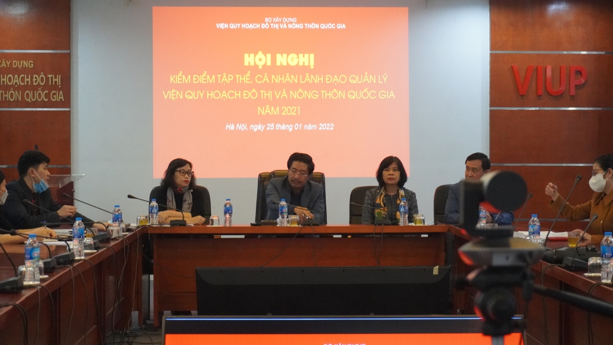 Hội nghị kiểm điểm tập thể, cá nhân lãnh đạo quản lý VIUP năm 2021