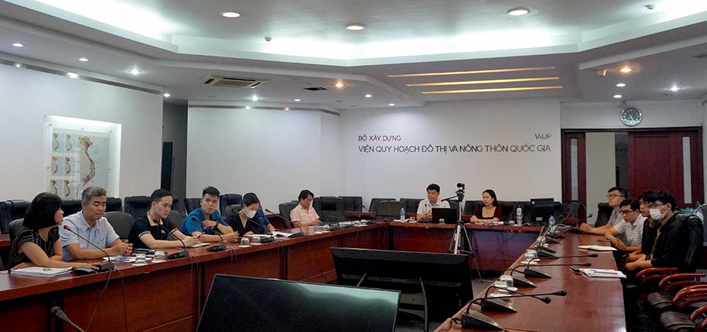 Lãnh đạo VIUP làm việc với đại diện công ty BIM Hà Nội