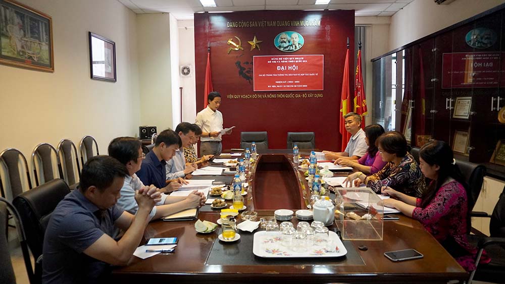 Các chi bộ trực thuộc Đảng bộ VIUP tổ chức Đại hội nhiệm kỳ 2022-2025