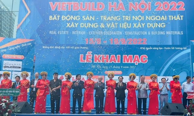 Khai mạc Triển lãm Quốc tế Xây dựng VIETBUILD 2022 lần thứ 2