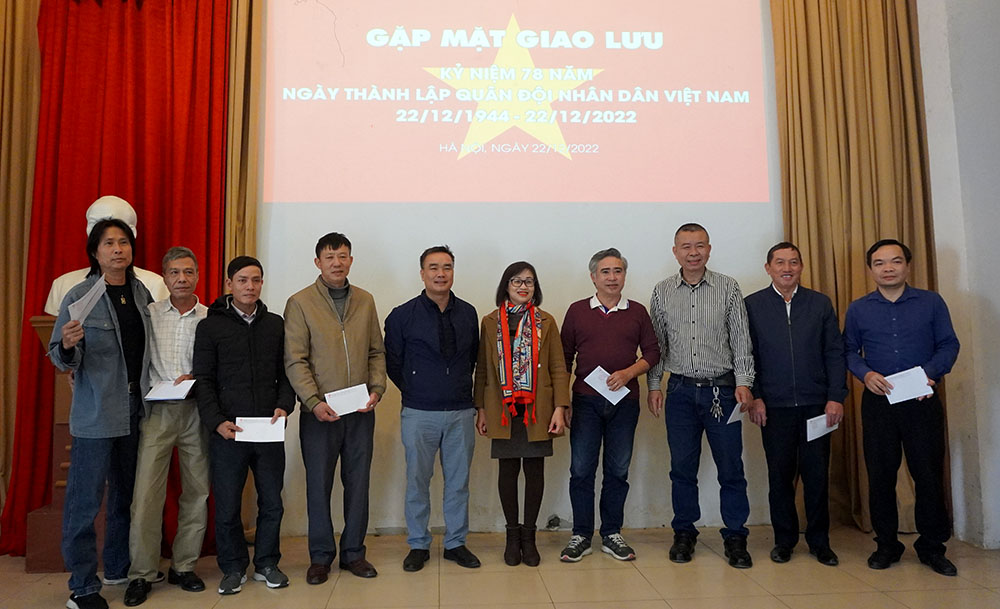 VIUP tổ chức gặp mặt truyền thống nhân dịp kỷ niệm 78 năm Ngày thành lập Quân đội Nhân dân Việt Nam 
