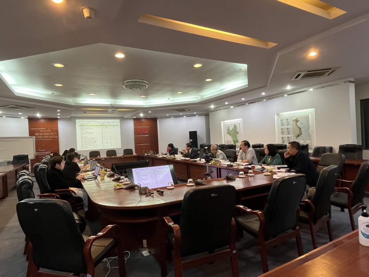 Hội đồng KHKT VIUP tổ chức họp góp ý đồ án QHC TP. Thủ Đức đến năm 2040