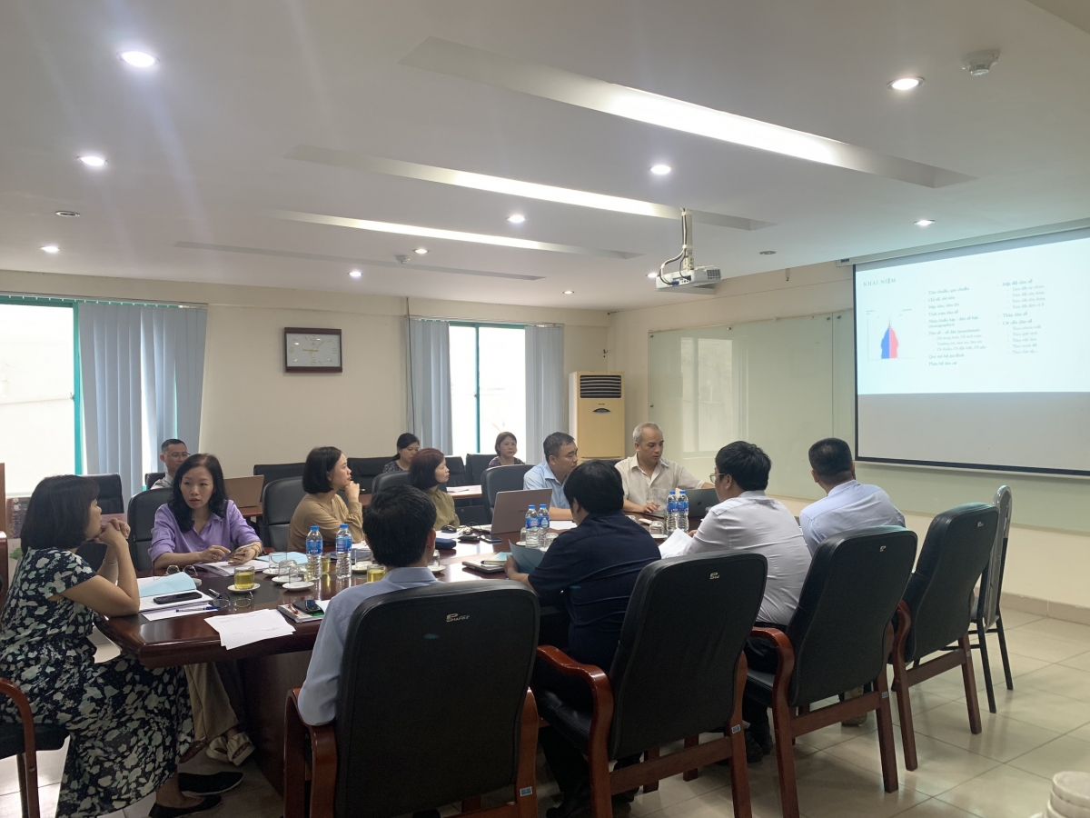 Nghiệm thu nhiệm vụ KHCN cấp bộ “Nghiên cứu xây dựng Tiêu chuẩn quốc gia tính toán dân số trong quy hoạch đô thị - Yêu cầu thiết kế”