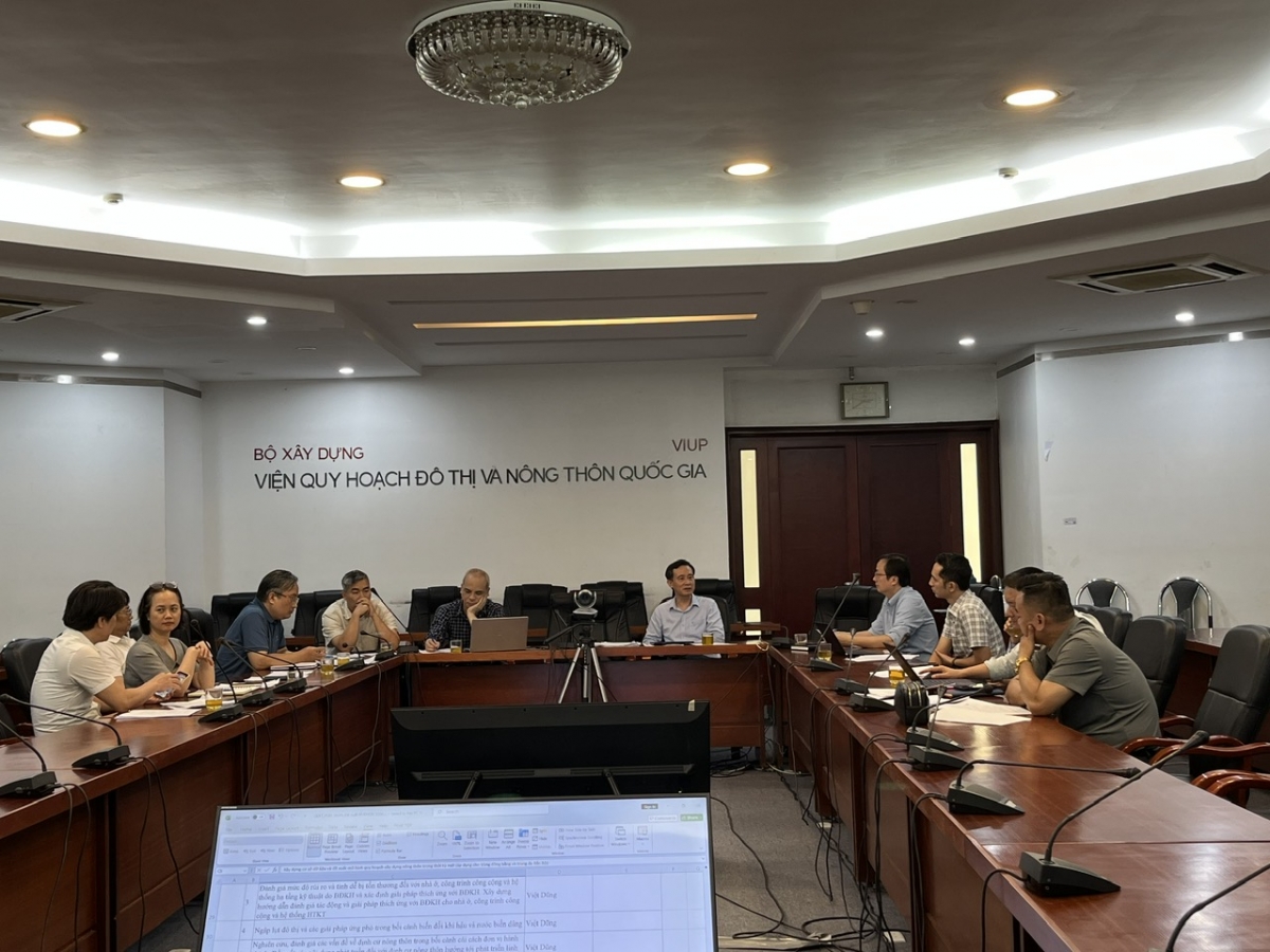 Hội đồng KHKT cấp Viện tuyển chọn danh mục đề xuất nhiệm vụ KH&CN và SNKT Bộ Xây dựng năm 2026