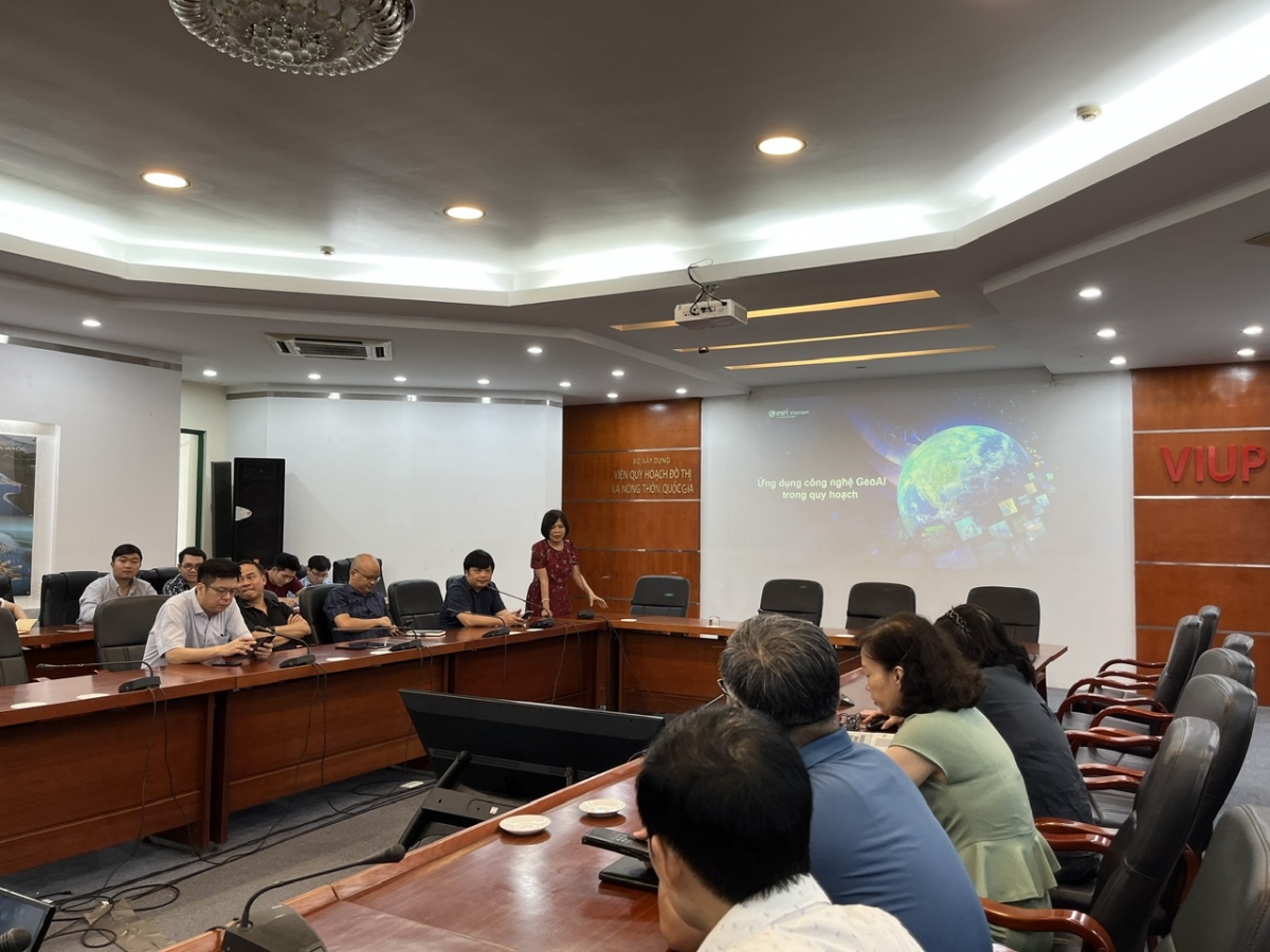 Tọa đàm “Ứng dụng công nghệ GeoAI trong quy hoạch”