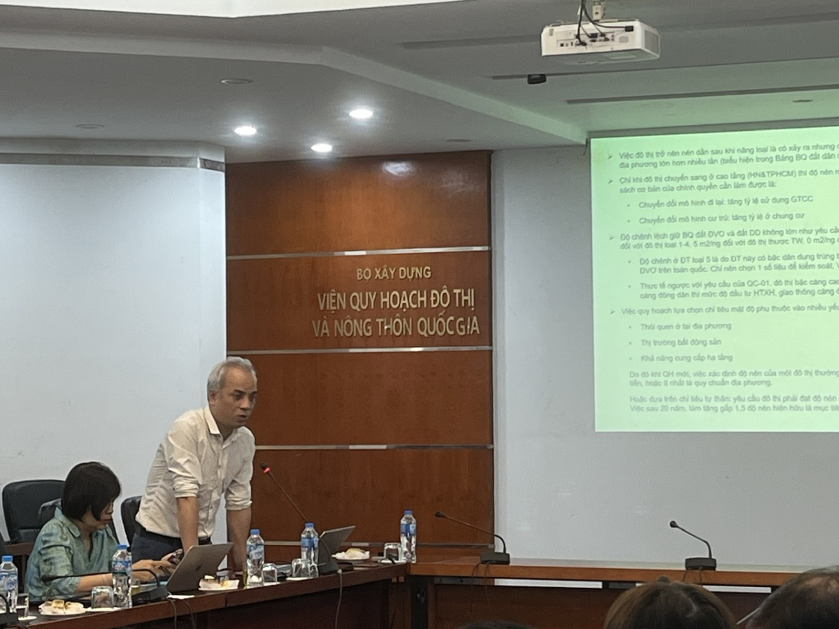 VIUP tổ chức hội thảo “Rà soát, bổ sung, chỉnh sửa Quy chuẩn Việt Nam về quy hoạch đô thị và nông thôn” 