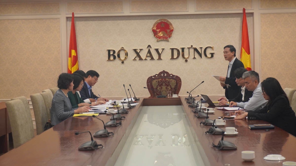 Đảng ủy VIUP làm việc với Đoàn Công tác Đảng ủy Bộ Xây dựng