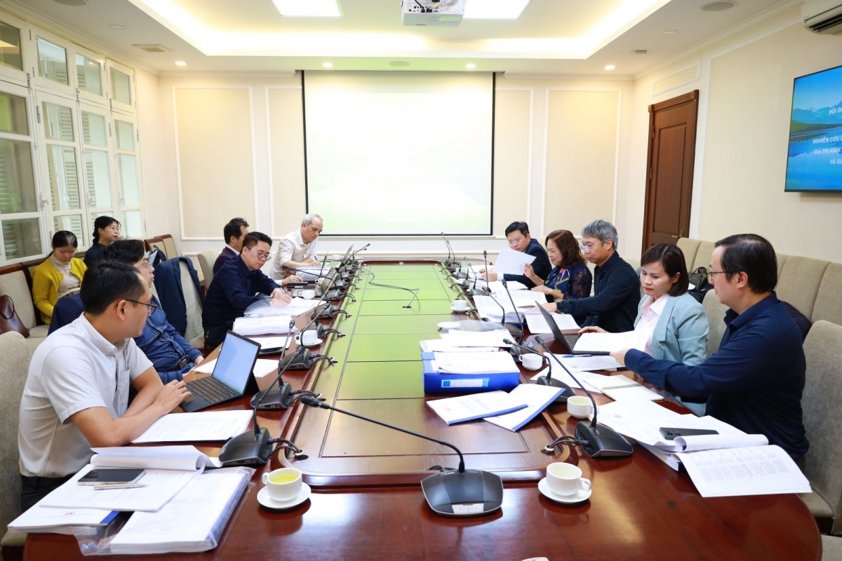 Nghiệm thu Nhiệm vụ Khoa học công nghệ do Viện Quy hoạch đô thị và nông thôn quốc gia thực hiện