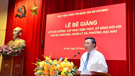 Tiếp tục bồi dưỡng chuyên sâu cho đội ngũ cán bộ lãnh đạo, quản lý cấp xã