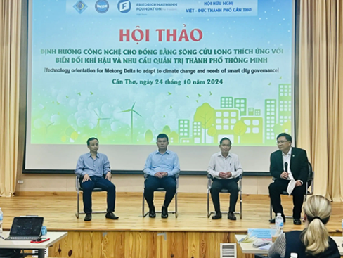 Định hướng phát triển công nghệ để thích ứng với biến đổi khí hậu, quản trị thành phố thông minh 