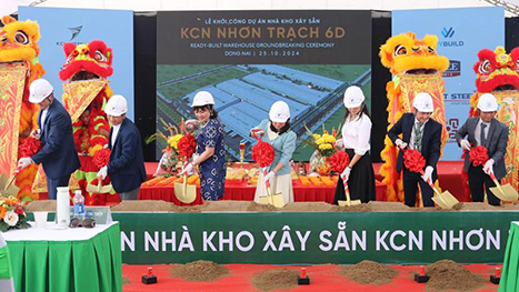 Đồng Nai: Khởi công xây dựng khu nhà xưởng xây sẵn cho thuê theo tiêu chuẩn LEED Gold