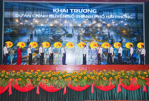 Khai trương Dự án Chính quyền số thành phố Hải Phòng - một trong những dự án quan trọng trong phát triển kinh tế số, xã hội số