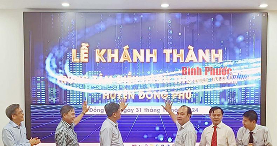 Đồng Phú khánh thành Trung tâm điều hành thông minh
