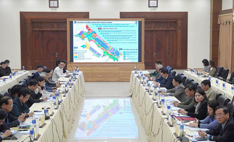 Ban Thường vụ Tỉnh ủy làm việc với Ban cán sự Đảng UBND tỉnh về điều chỉnh quy hoạch Khu kinh tế Đông Nam Quảng Trị