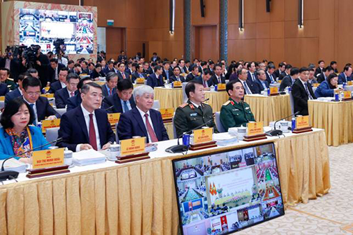 Bộ trưởng Nguyễn Thanh Nghị dự Hội nghị tổng kết công tác năm 2024, triển khai nhiệm vụ năm 2025 của Chính phủ và chính quyền địa phương