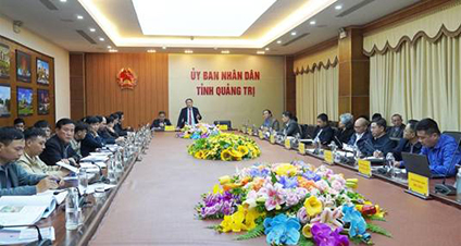 Quảng Trị bàn phương án quy hoạch đô thị sân bay 3.400 ha