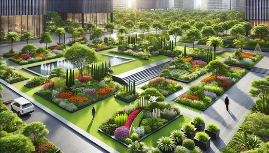 Hà Nội: Xây dựng vườn hoa, cây xanh rộng hơn 3.400 m2 tại quận Tây Hồ
