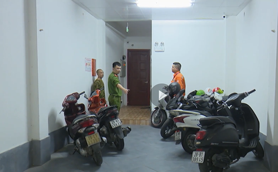 Chung cư mini phải có diện tích riêng để xe máy