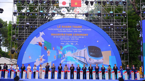 TPHCM khánh thành tuyến Metro số 1 – khởi nguồn cho sự phát triển giao thông đô thị hiện đại