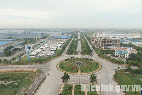 UBND tỉnh phê duyệt Đồ án điều chỉnh quy hoạch chi tiết xây dựng khu công nghiệp Yên Phong II-A