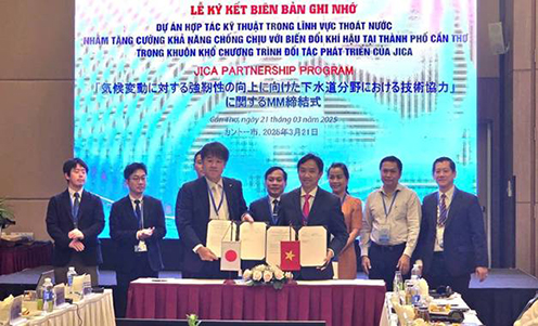 Cần Thơ hợp tác tăng cường khả năng chống chịu với biến đổi khí hậu