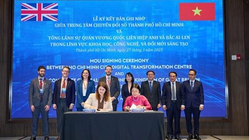 Thành phố Hồ Chí Minh: Thúc đẩy hợp tác khoa học, công nghệ và chuyển đổi số