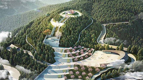 Hé lộ kiến trúc Tượng đài thanh niên xung phong trên đỉnh đèo Pha Đin