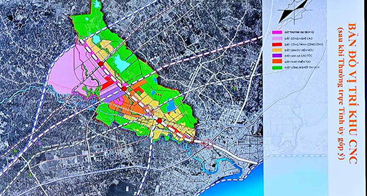 Đề xuất vị trí đắc địa xây dựng Khu công nghệ cao tỉnh Bình Thuận