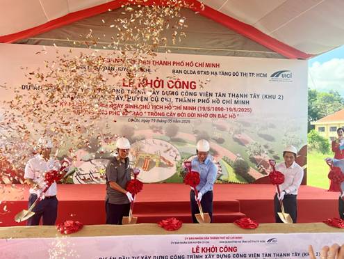 Gần 22 tỷ đồng xây dựng Công viên Tân Thạnh Tây (khu 2) huyện Củ Chi