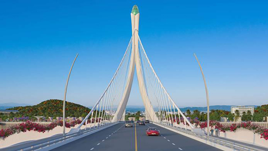 Công bố kiến trúc cầu Phú Kiểng vốn đầu tư 600 tỉ đồng ở Nha Trang