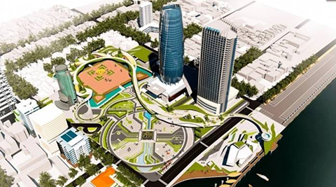  Đà Nẵng chi hơn 100 tỷ đồng nâng cấp Quảng trường trung tâm khu vực Tây Bắc