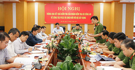 Bộ Xây dựng đạt kết quả tích cực trong phòng cháy chữa cháy