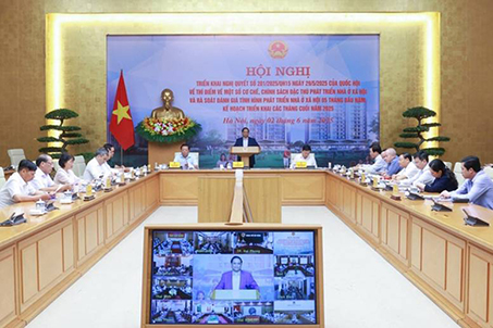Thủ tướng: Nghị quyết của Quốc hội đã tháo gỡ các điểm nghẽn về thể chế, thúc đẩy phát triển nhà ở xã hội