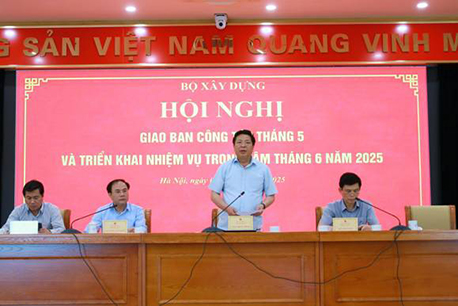 Bộ trưởng Trần Hồng Minh chủ trì Hội nghị giao ban công tác tháng 5 và triển khai nhiệm vụ trọng tâm tháng 6/2025