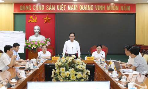 Khẩn trương triển khai dự án phòng, chống ngập úng cục bộ khu vực trung tâm tỉnh