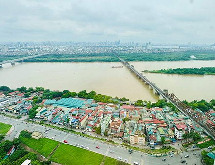 Tạo điều kiện thuận lợi để Thành phố Hà Nội triển khai phát triển trục sông Hồng