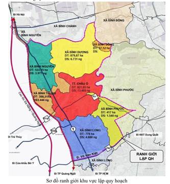 Quảng Ngãi: Quy hoạch trung tâm đô thị 3.800ha ở KKT Dung Quất