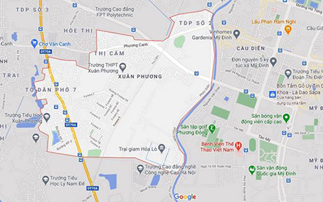 Phê duyệt đồ án điều chỉnh cục bộ Quy hoạch phân khu đô thị GS tại phường Xuân Phương