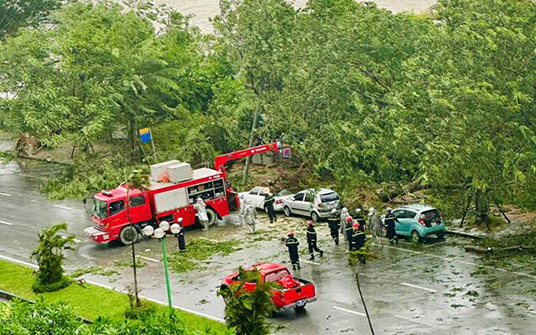 Triển khai một số biện pháp ứng phó ảnh hưởng của bão số 3 lĩnh vực Đô thị