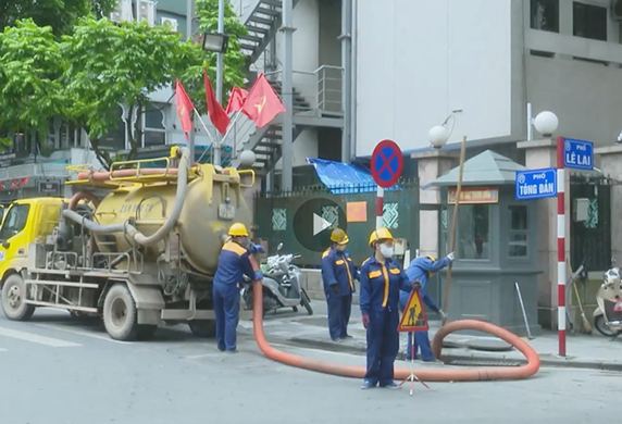 Gần 400 tỷ đồng chống úng ngập cục bộ ở nội đô