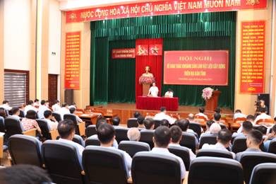 UBND tỉnh Ninh Bình tổ chức Hội nghị về khai thác khoáng sản làm vật liệu xây dựng trên địa bàn tỉnh