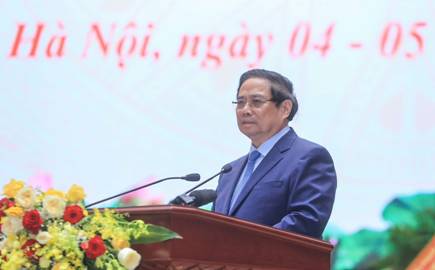 Thủ tướng Chính phủ Phạm Minh Chính dự Đại hội đại biểu Đảng bộ Bộ Xây dựng nhiệm kỳ 2025 - 2030