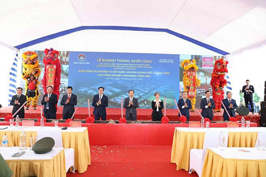 Hà Tĩnh khởi công 3 dự án chào mừng Quốc khánh 2/9