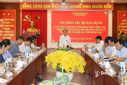 Thứ trưởng Bộ Xây dựng Nguyễn Văn Sinh: Đồng Nai cần đẩy mạnh phát triển nhà ở xã hội