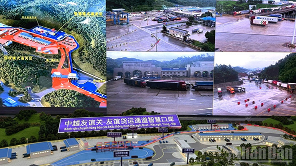 Trung Quốc tăng tốc xây dựng cửa khẩu thông minh với Việt Nam