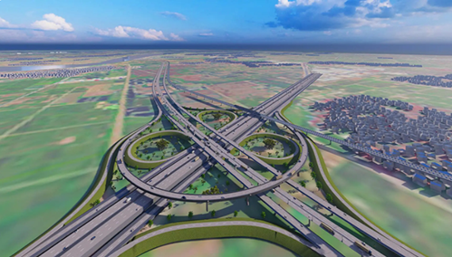 Khởi công đường cao tốc Vành đai 4 - Vùng Thủ đô