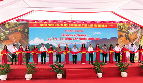 Tuyên Quang khánh thành các công trình kỷ niệm 80 năm Quốc khánh 2/9